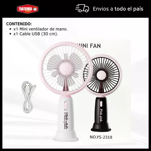 Picture of Yase NO.YS-2318 Mini Handheld Fan Portable Wireless 2 Speeds