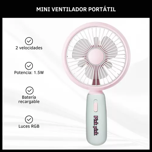 Picture of Yase NO.YS-2318 Mini Handheld Fan Portable Wireless 2 Speeds
