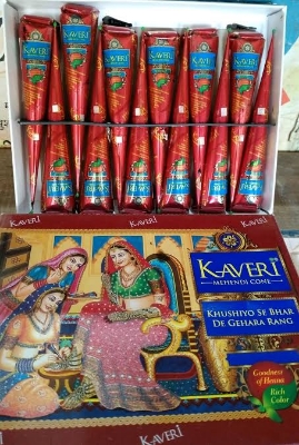 Picture of 12pcs Mehendi Cone by Kaveri Mehendi- Imran Fashion Hut