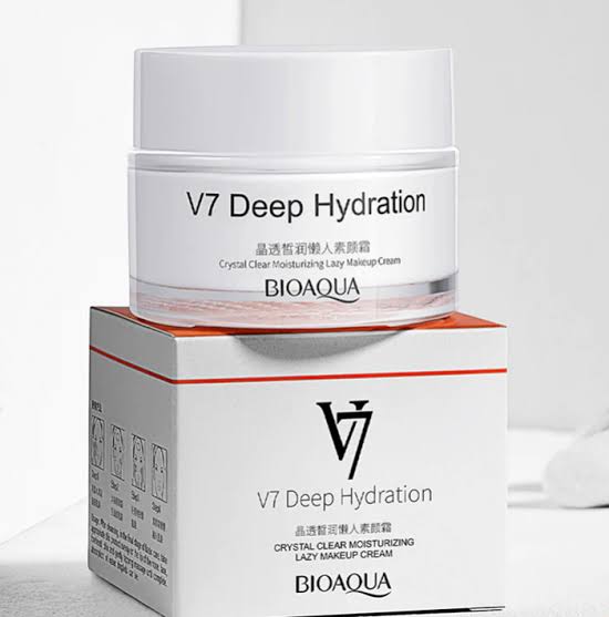 Picture of BIOAQUA V7 Deep Hydrating Crystal Clear Moisturizing Lazy Makeup Cream- 50g