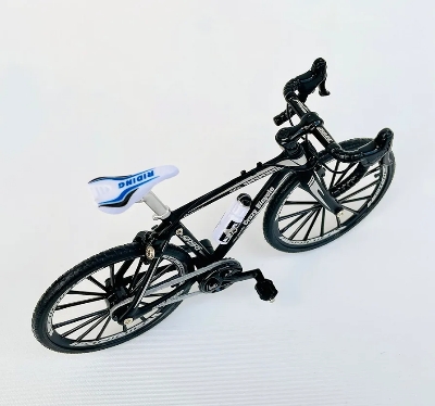 Picture of Simulation Toy Bicycle Model Children's Mini Metal Car Single-Pole Finger Bicycle Black Color - Imran Fashion Hut