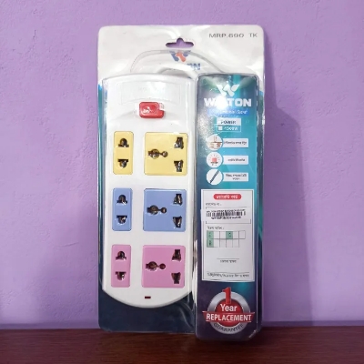 Picture of Walton 6 Points 1500W Extension Socket / Multiplug - 3 Meter - Imran Fashion Hut