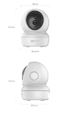 Picture of Hikvision EZVIZ C6N 1080p Indoor Pan Tilt Wifi Security Camera - 360° Coverage, Auto Motion Tracking, and Clear 30ft Night Vision Imran Fashion Hut