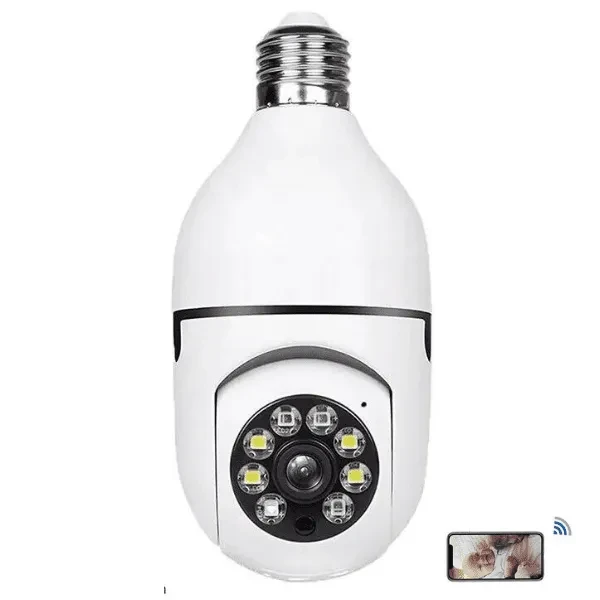 Picture of V380 WIFI Camera v380 Ip camera 360 degree moving  64 GB memory Card Supported Wireless CCTV Camera - Imran Fashion Hut