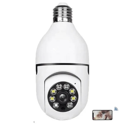 Picture of V380 WIFI Camera v380 Ip camera 360 degree moving  64 GB memory Card Supported Wireless CCTV Camera - Imran Fashion Hut
