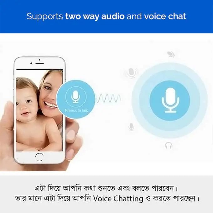 Picture of V380 IP Camera WiFi Mini 360 Degree Camera CCTV Night Vision 2025 - Imran Fashion Hut