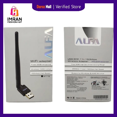 Picture of Wireless Usb adapter ALFA W114 - Fixed 3dbi Antenna - Soft AP Wi-Fi Utility - DVR / IPTV / Player Receiver