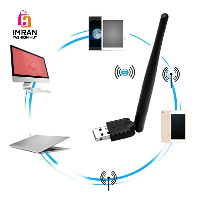 Picture of Alfa W116 Net WiFi Fixed 3DBi Hifh Gain Long range Antenna Wireless-N USB Adapter - Imran Fashion Hut
