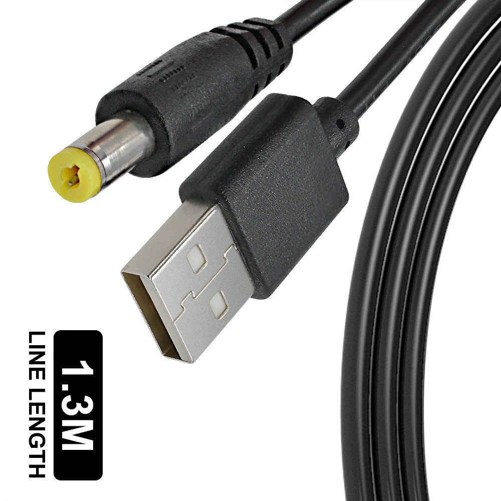 Picture of DC-DC 5V to 9V 12V 1A Step Up Boost Line USB Booster Power Converter Adapter Module USB DC Cord Plug 5.5×2.1mm Wire length 1.3M