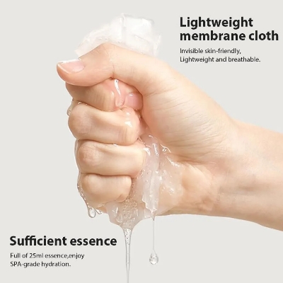 Picture of BIOAQUA plant fruit mask hydrating moisturizing skin color skin care face Sheet Mask- 25g/Each