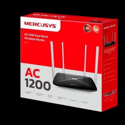 Picture of Mercusys AC12 AC1200 Dual Band Wireless Router with Multi-Mode - Imran Fashion Hut