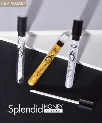 Picture of Menow Splendid Honey Charming Glamorous Lip Gloss- 4.5g (L567)- 1 piece