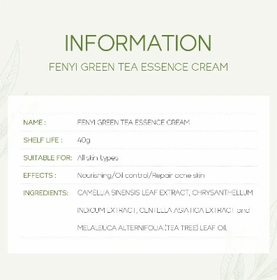 Picture of Fenyi Green Tea Nourishing Acne Repair Essence Cream- 40g