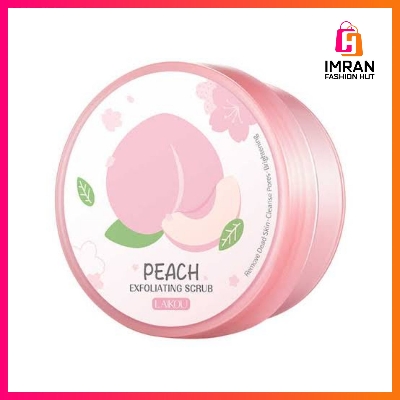 Picture of LAIKOU Body Scrubs Natural Pore Shrinking Skin Exfoliating Peach Scrub- 90g