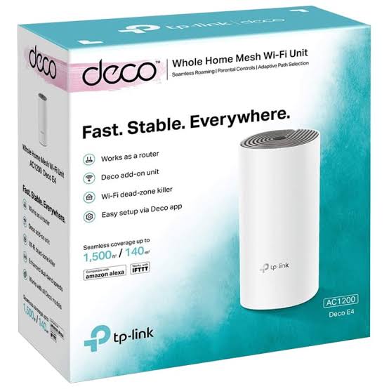 Picture of TP-Link Deco E4 AC1200 Whole Home Mesh Wi-Fi System (1-Pack)