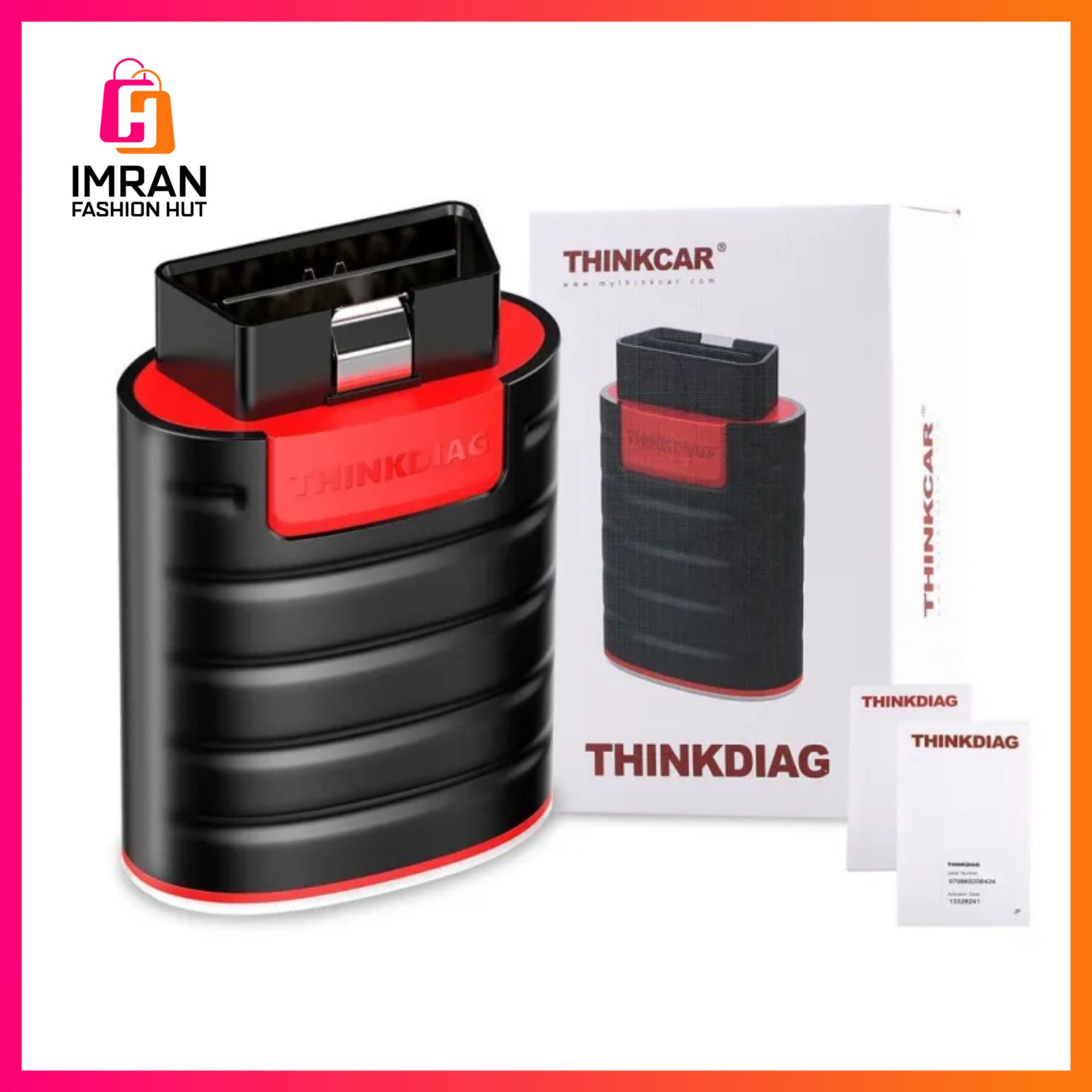 Picture of ThinkDiag Bluetooth OBD2 Scanner for all car diagnostics. Toyota Nissan Honda Tata Mazda Maruti Mahindra Isuzu Tesla MG Kia Mitsubishi car obdii diagnostic scanner - Imran Fashion Hut