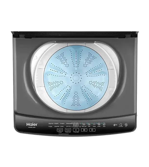 Buy Haier 8Kg Top Loading Automatic Washing Machine (HWM80-316S6) Silver at Best Price In Bangladesh
