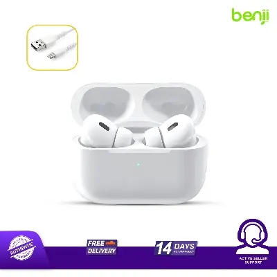 Picture of Benji AirPods Pro Wireless Earbuds - White