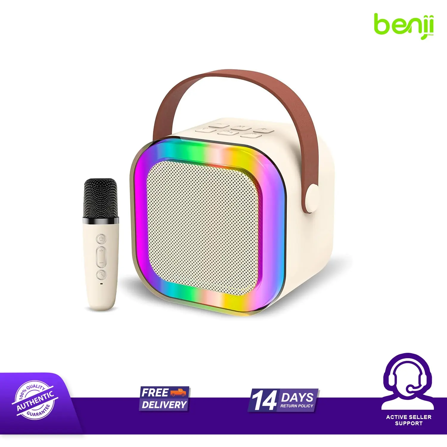 Picture of K12 Bluetooth Speaker with Mini Wireless Karaoke