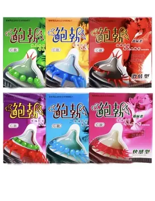 Picture of Spike Shape Dotted Climax Extra time Type C Condoms For Men - 1pc