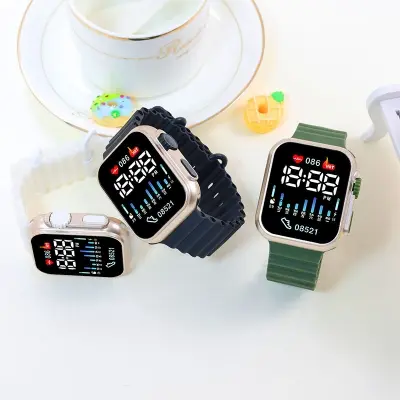 Picture of New LED P8 Digital Band Fashion Sports Digital LED Electronic Watch