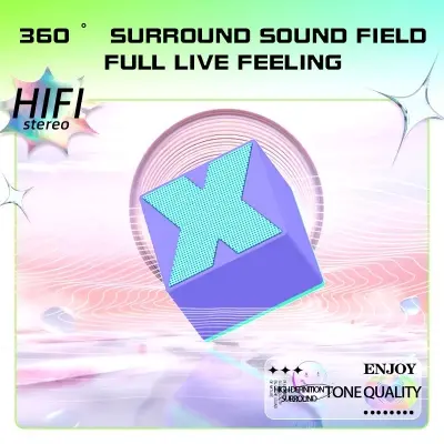 Picture of X1 Wireless Bluetooth Speaker Music Stereo Portable Surround Mini USB Outdoor Subwoofer Speaker Audio Player Speaker