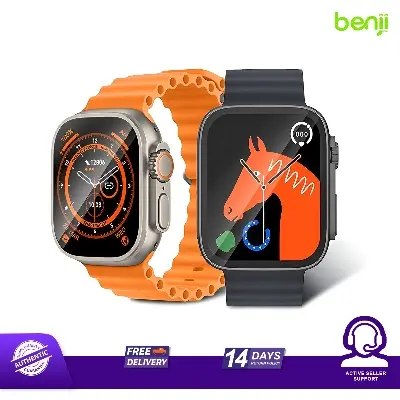 Picture of T900 Plus Smart Watch for Men Women, 2.09" Infinity Display Full Touch Bluetooth Call Sports Sleeping Monitoring Smartwatch