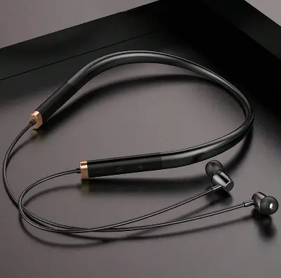 Picture of CNB04 Wireless Sports Neckband Bluetooth Earphones Earbuds Waterproof Noise Cancelling Stereo Touch Headphones