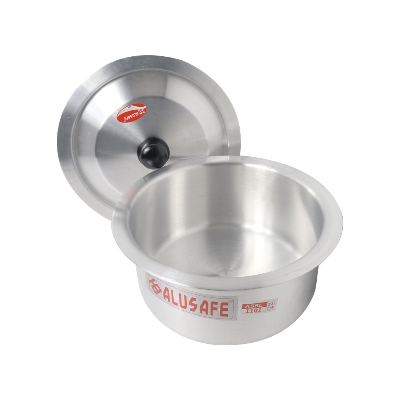Picture of Alusafe Aluminium Saucepan with lid 19 cm (19*09 cm)