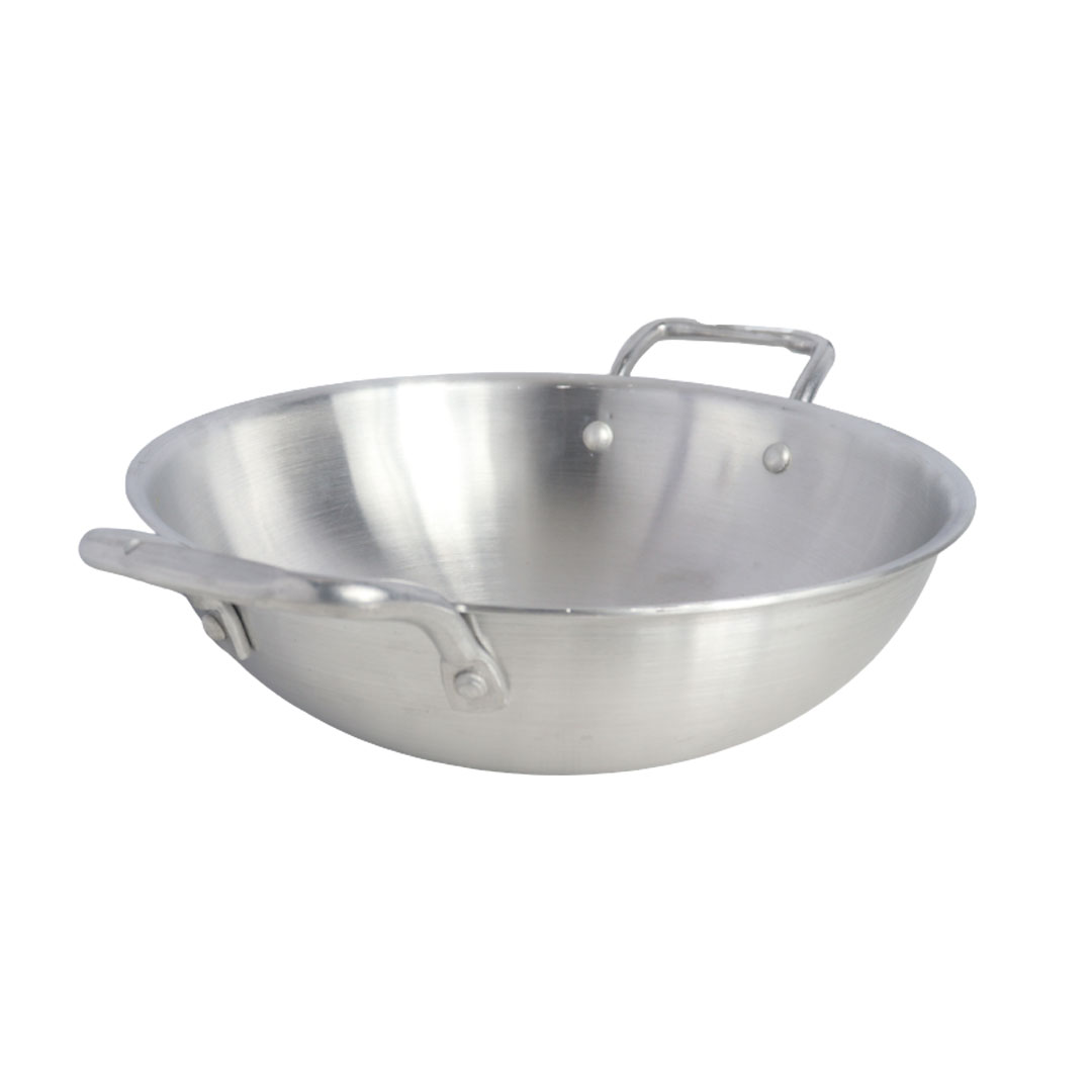 Picture of Alusafe Aluminium Karhai with lid 29 cm (29*10 cm)