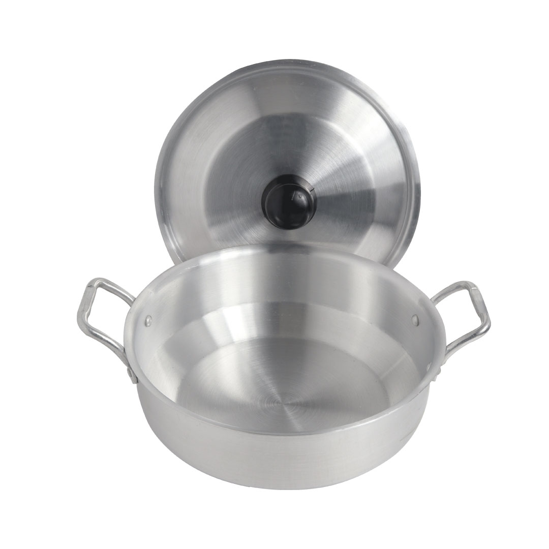 Picture of Alusafe Aluminium Wokpan with Lid 38 cm (38*15 cm)