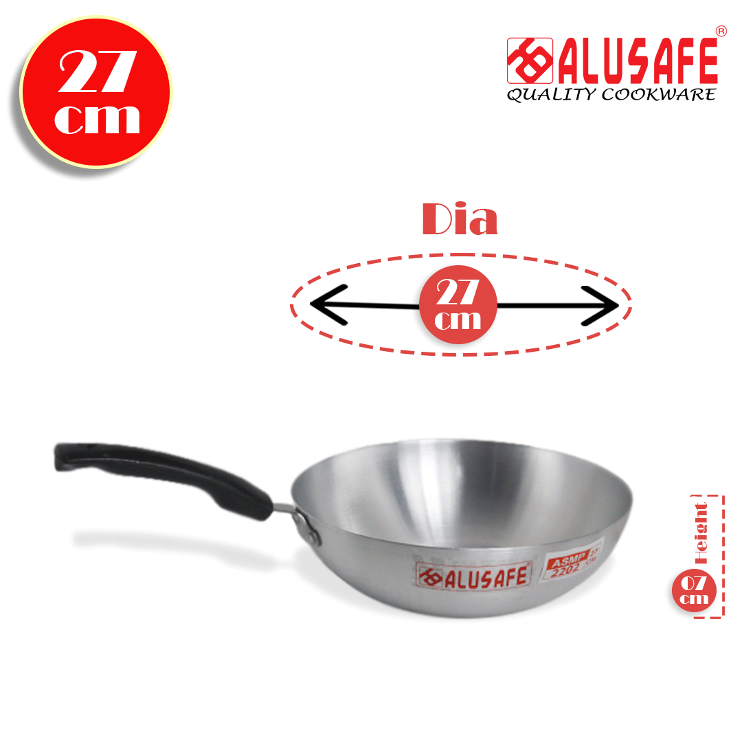 Picture of Alusafe Aluminium Multipan 27 Cm - Versatile Cooking Essential (27*7 Cm)- Quality Craftsmanship For Your Culinary Adventures