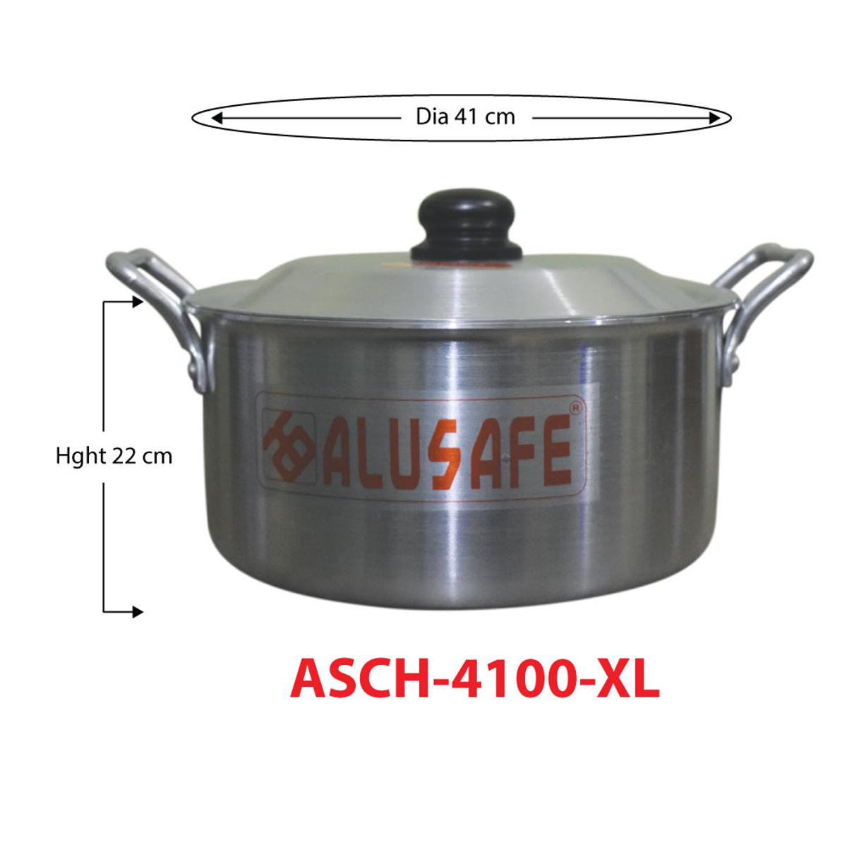 Picture of ঢাকনাসহ অ্যালুমিনিয়াম ক্যাসেরোল অ্যালুমিনিয়াম 41x22 cm