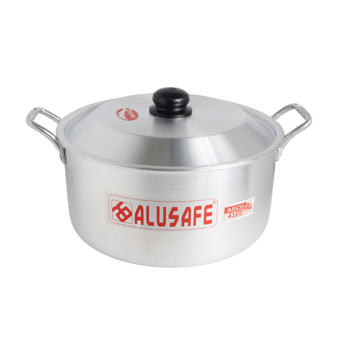 Picture of Alusafe Aluminium Casserole with lid 25 cm (25*12 cm)