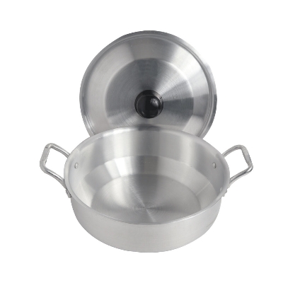 Picture of Alusafe Aluminium Wokpan with Lid 32 cm (32*11 cm)