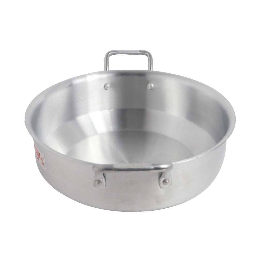Picture of Alusafe Aluminium Wokpan with Lid 34 cm (34*13 cm)