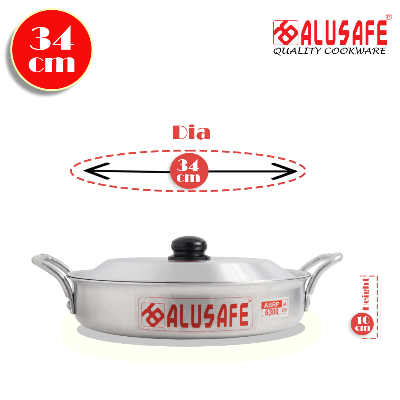 Picture of Alusafe Aluminum  Roast Pan with Lid (34*8 CM)