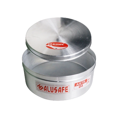 Picture of Aluminium Pudding Box With Aluminium Lid 15 Cm (15X6 Cm) - Durable And Reliable Container For Storing Puddings