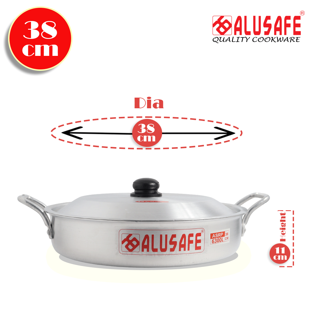 Picture of Alusafe Aluminum  Roast Pan with Lid (38*9 CM)