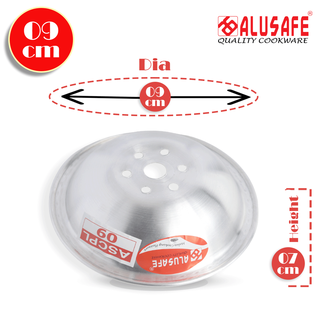 Picture of Aluminium Vapa Pitha Sajh 7.5X4 Cm: Traditional Cooking Tool For Authentic Dishes