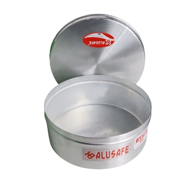 Picture of Alusafe Aluminum Pudding Box With Lid 19 Cm (19*7 Cm) - Store And Serve Delicious Puddings With Alusafe Aluminum Pudding Box