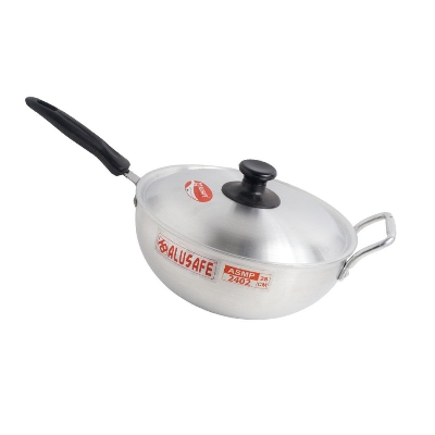 Picture of Alusafe Aluminum Long Handle Pan  28 CM ( 28* 08cm)