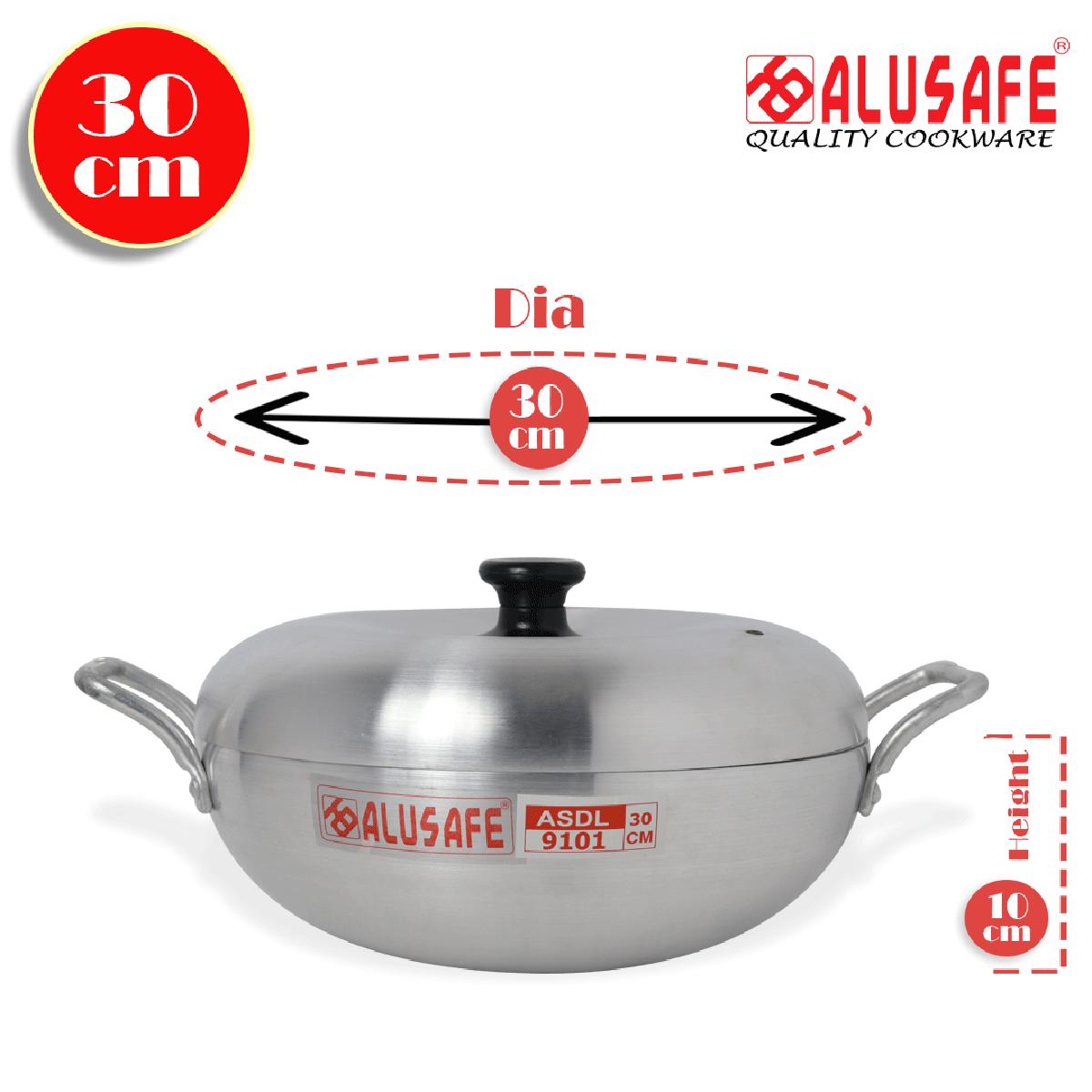 Picture of Alusafe Aluminium Delux Pan 30 cm (30*12 cm)