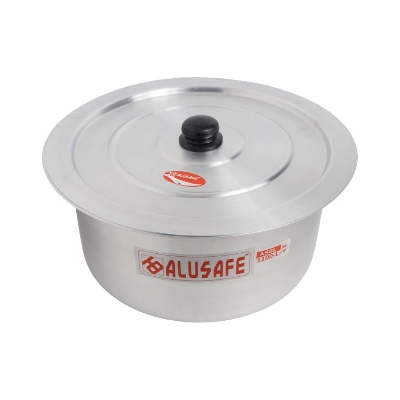 Picture of Alusafe Aluminium Saucepan With Lid 43 cm ( 43*23 cm)