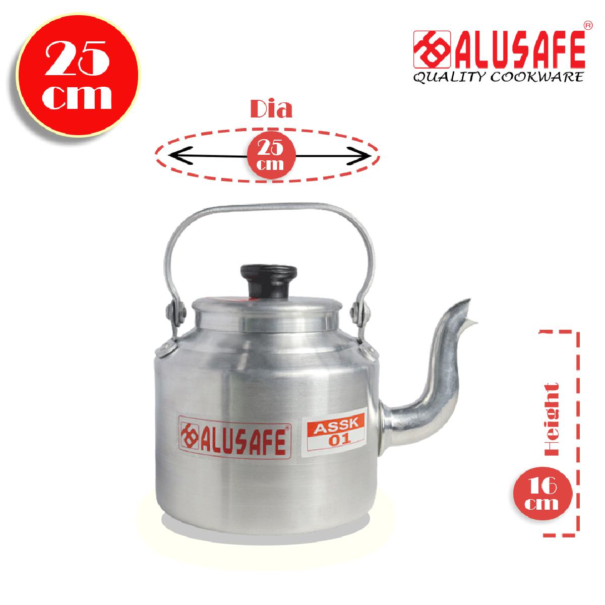 Picture of Alusafe Aluminium Tea kettle 3 Liter  ( 18*16 cm)