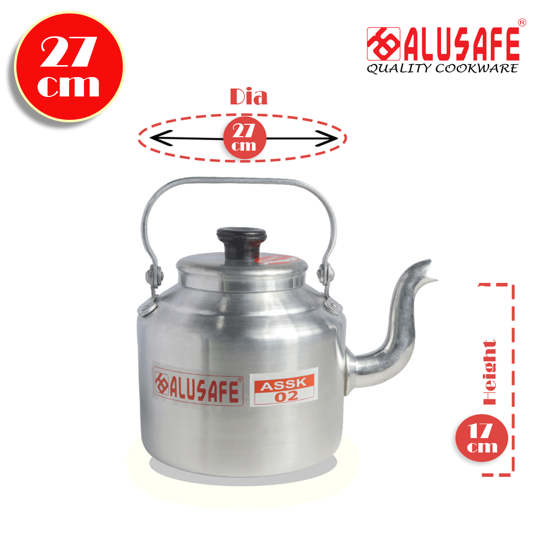 Picture of Alusafe Aluminium Tea kettle 4 Liter  ( 20*17 cm)