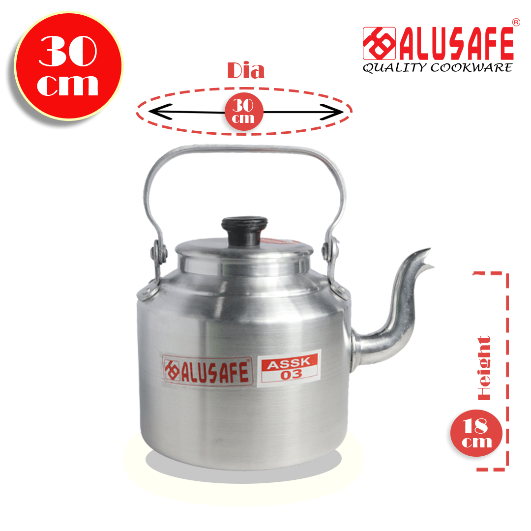 Picture of Alusafe Aluminium Tea kettle 5 Liter  ( 22*18 cm)