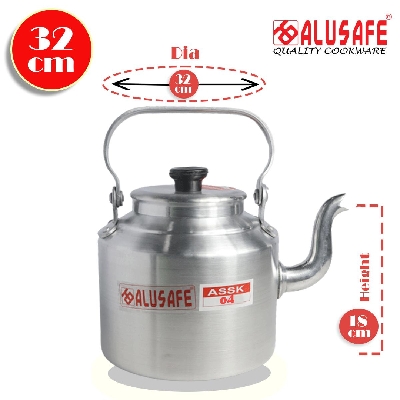 Picture of Alusafe Aluminium Tea kettle 6 Liter  ( 24*19 cm)