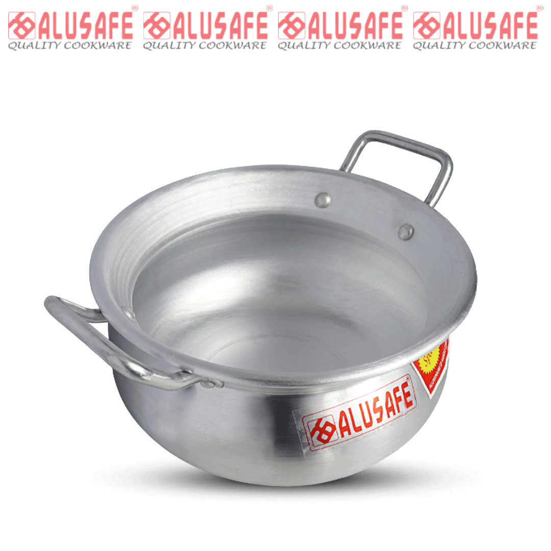 Picture of Alusafe Aluminium Handle Curry Hari  10 inch