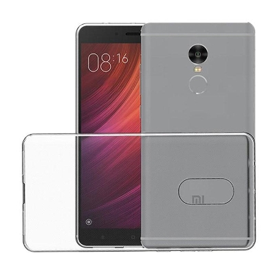 Picture of Transparent Back Case for Xiaomi Redmi Note 4 & Note 4X Tpu Back Case -Clear